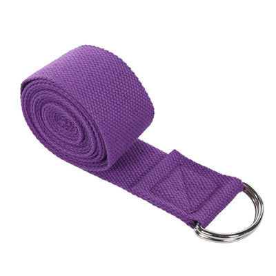 180cm Yoga Strap with D-Ring Buckle