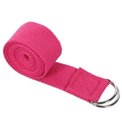 180cm Yoga Strap with D-Ring Buckle