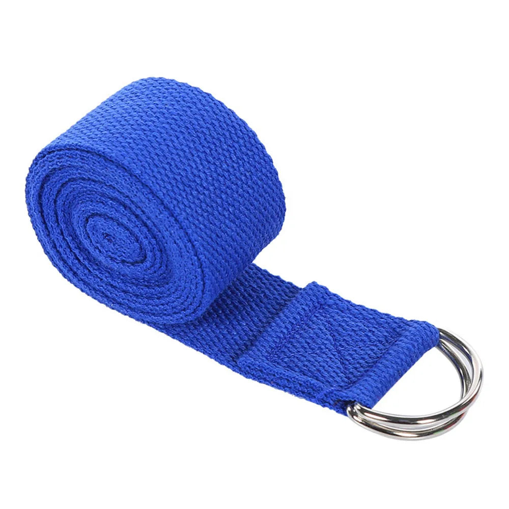 180cm Yoga Strap with D-Ring Buckle