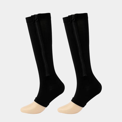 Medical Compression Sports Socks with Zipper