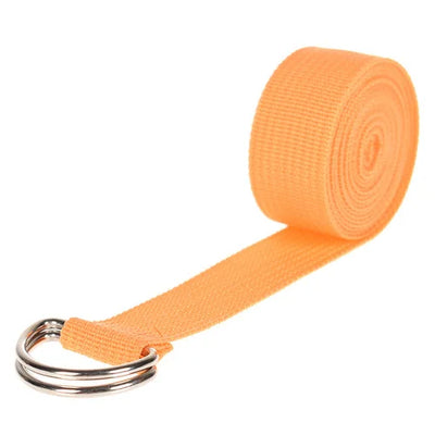 180cm Yoga Strap with D-Ring Buckle
