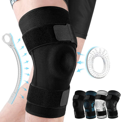 Sports Knee Pads with Side Stabilizers